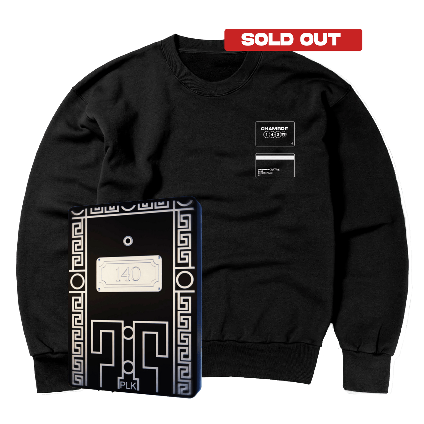 Pack coffret CD en metal + Sweat col rond- édition 2
