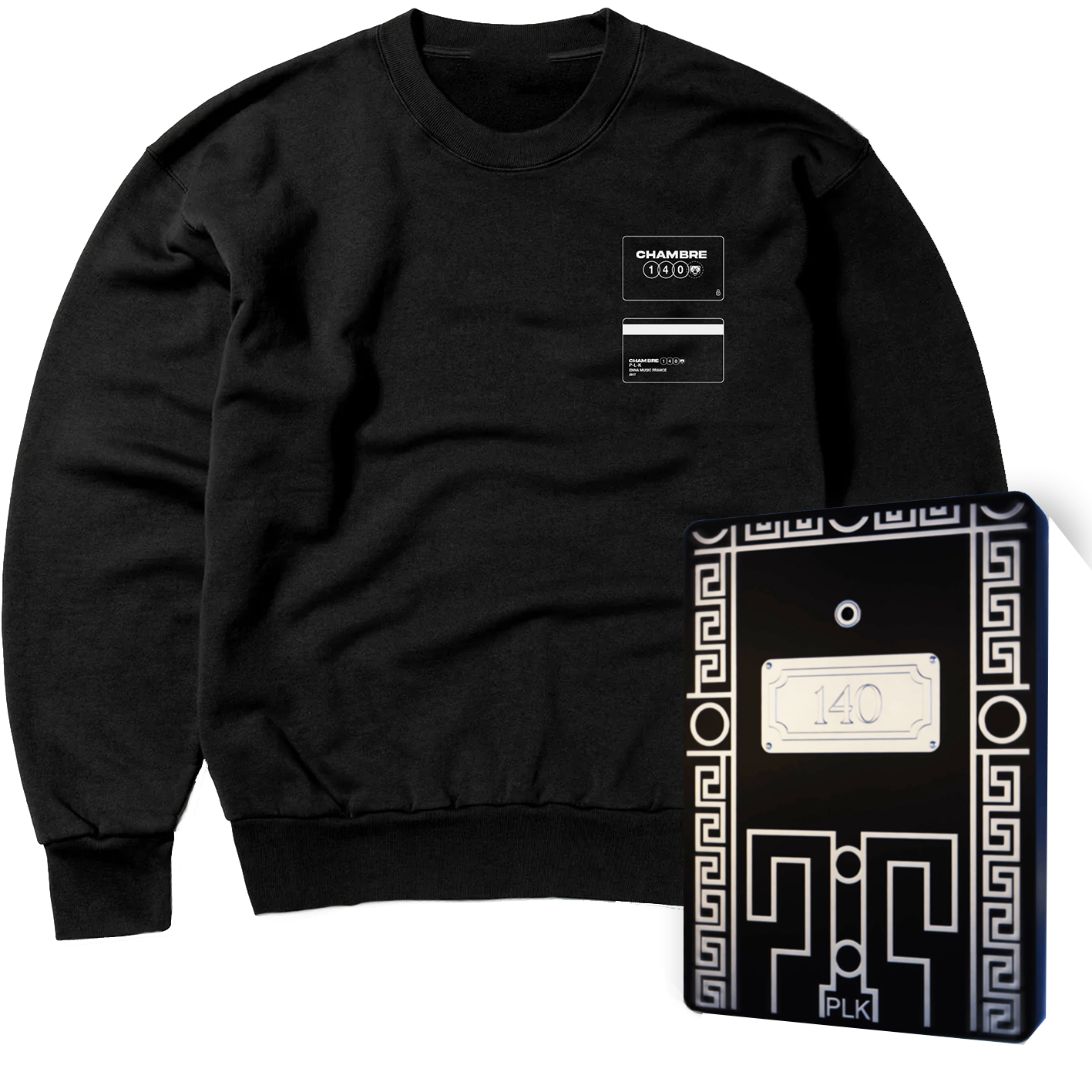 Pack coffret CD en metal + Sweat col rond- édition 2