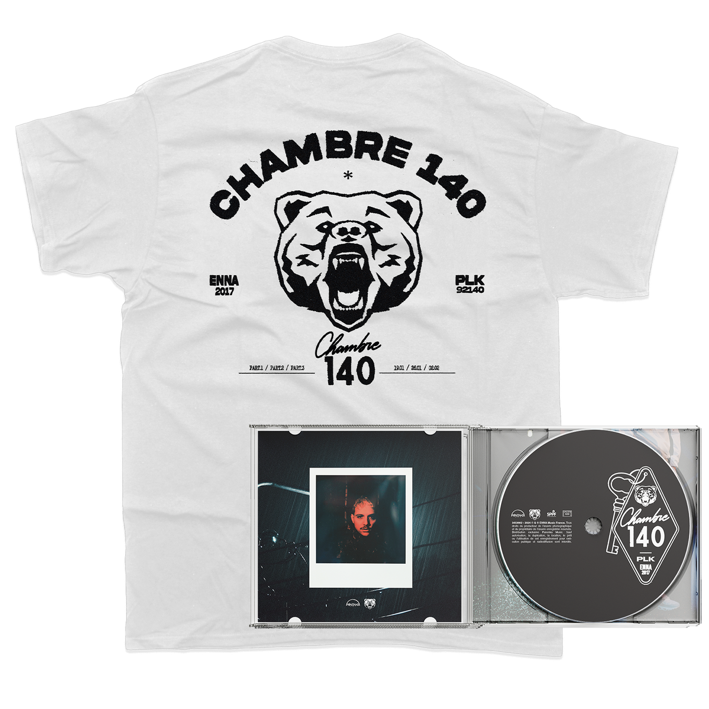 PACK CD édition part.1 + T-shirt