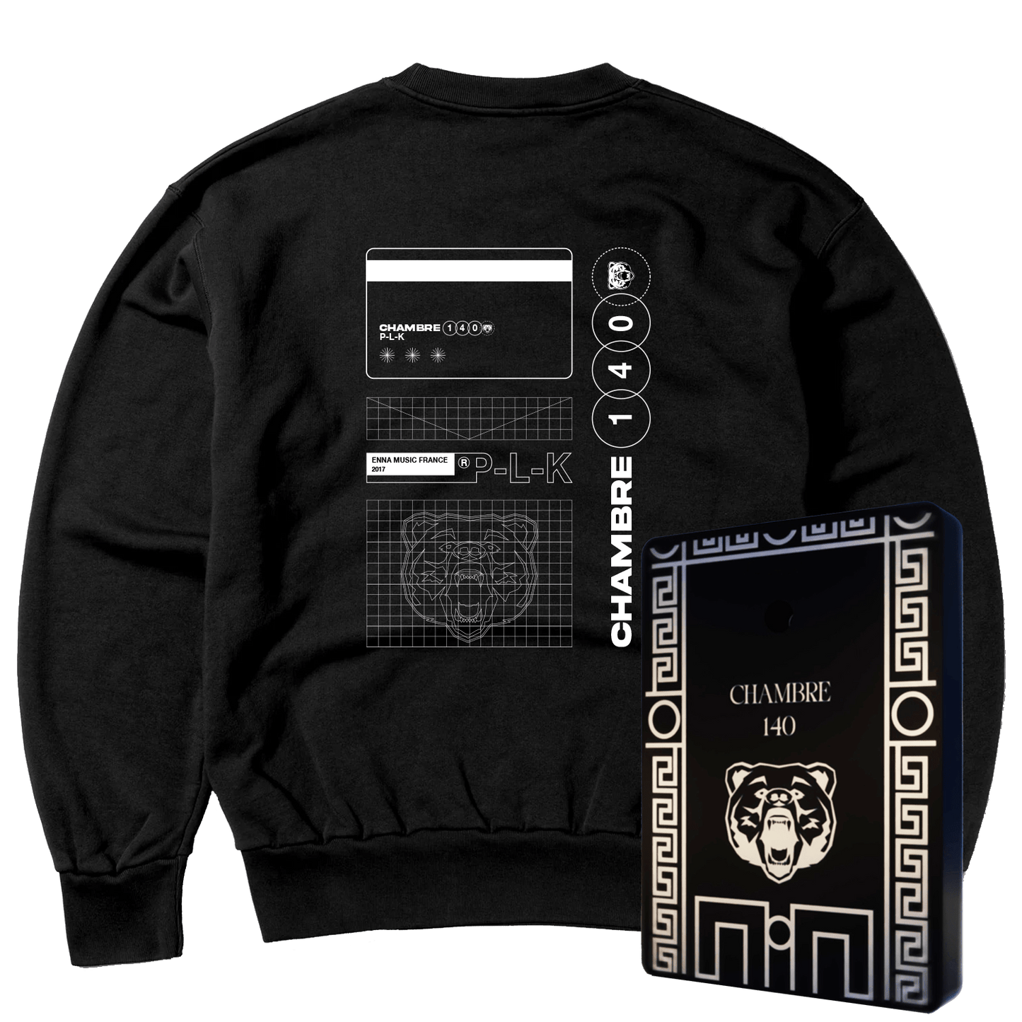 Pack coffret CD en metal + Sweat col rond- édition 2